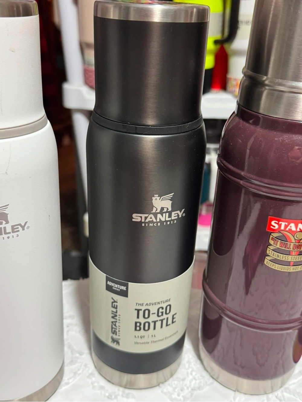Stanley Black Adventure To-Go Bottle